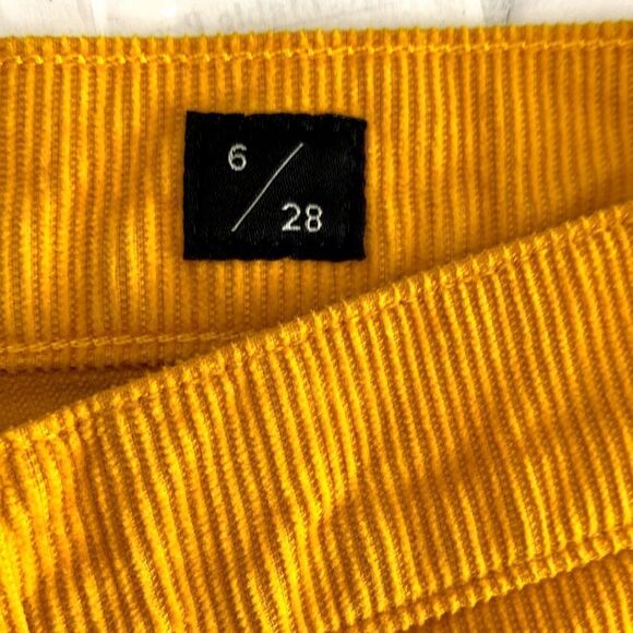 Lucky Brand Mustard Flare Jeans - Picture 5 of 6